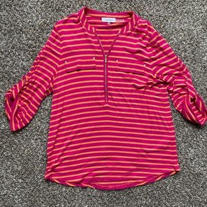 Calvin Klein quarter length shirt top